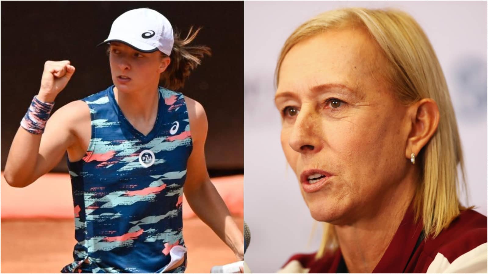 “It’s Iga Swiatek against the field” Martina Navratilova names the Pole as her favourite for the French Open