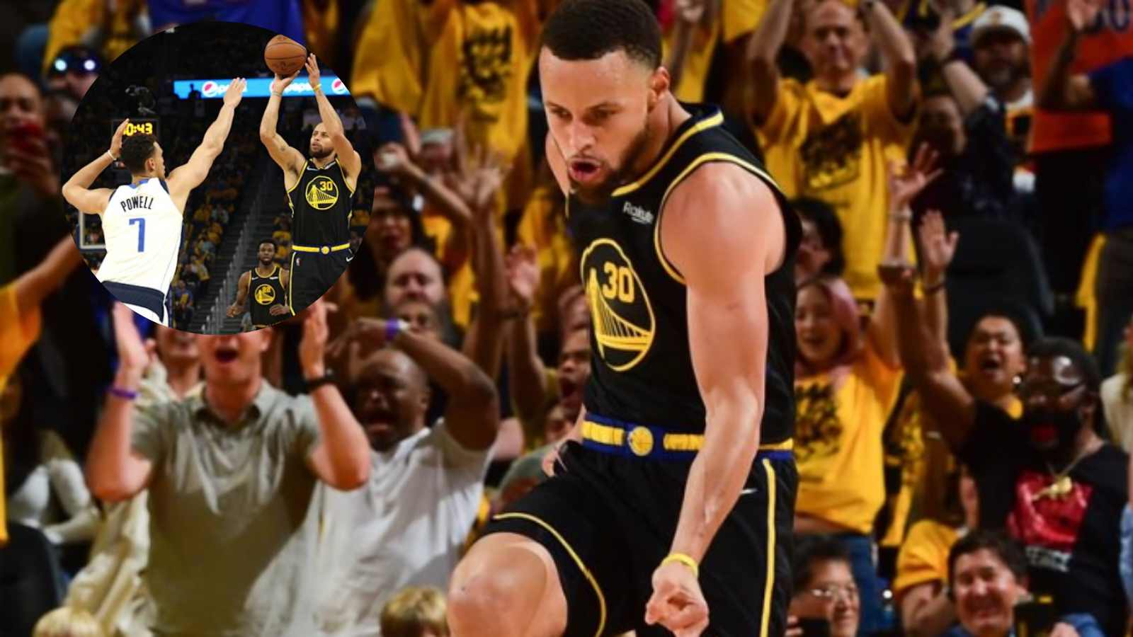 “That little evil griddy run”: NBA Fans react to Stephen Curry disrespecting Luka Doncic, Mavs by dancing mid-Game 1