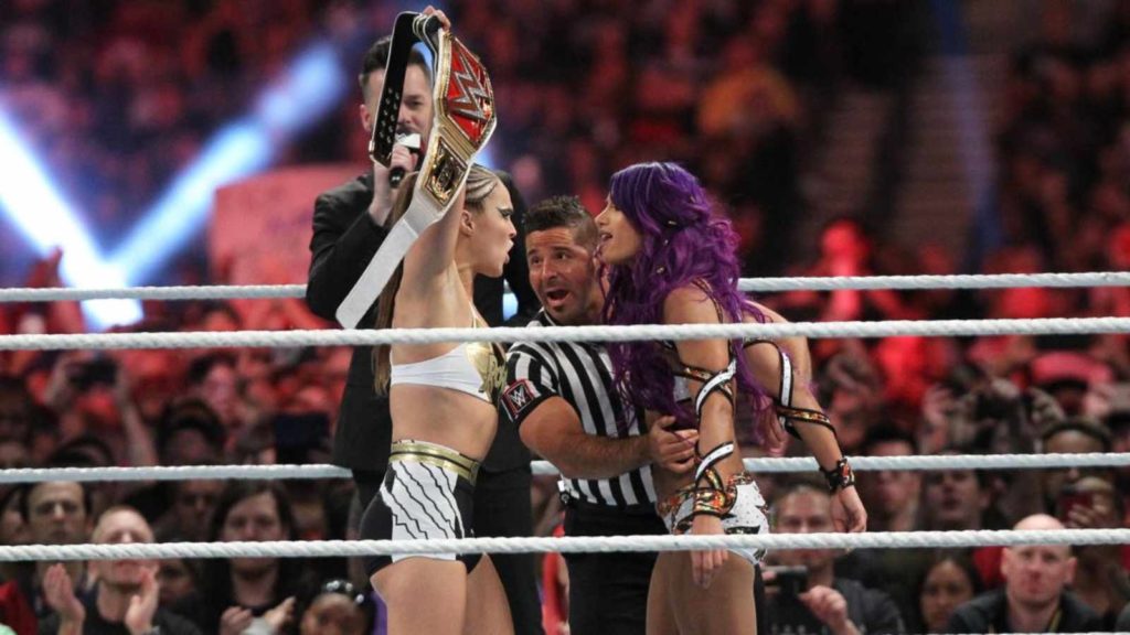 Sasha Banks had revealed that she had some serious issues with Ronda Rousey a few months ago