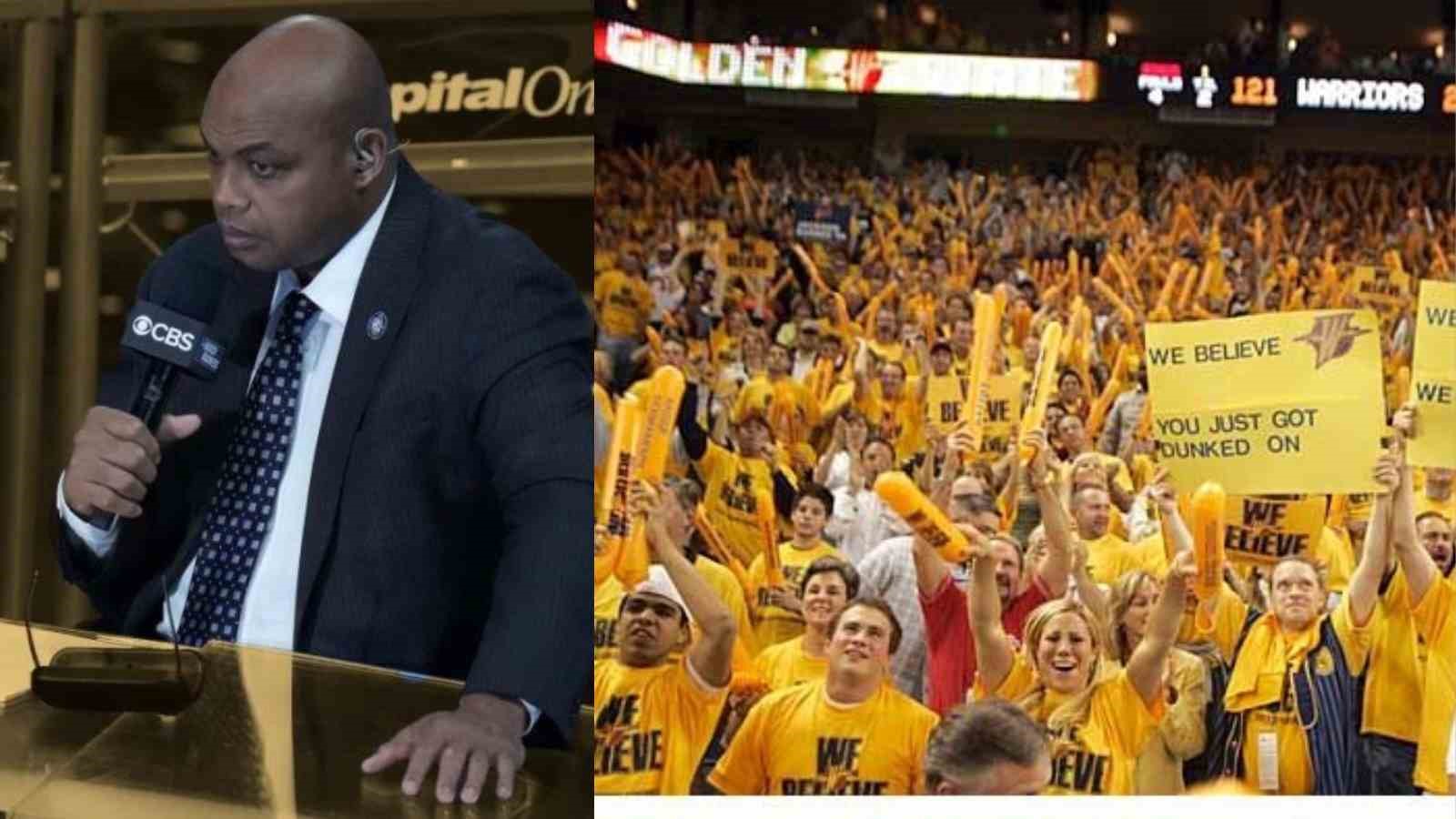 “I’m gonna come to your house and f**k your mumma” Charles Barkley taunts the Dub Nation whilst cussing on ‘NBA on TNT’ prior to Game 1 of the WCF