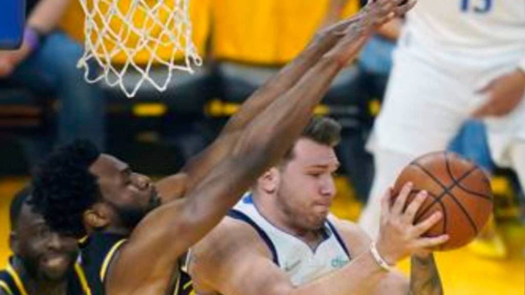 Andrew Wiggins and Luka Doncic