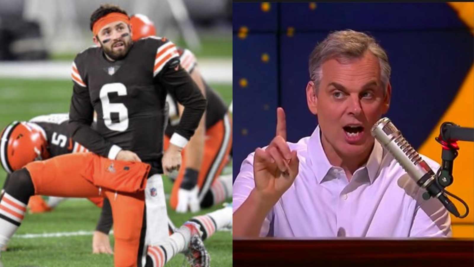 “NOBODY wanted you, your career is in the toilet”: Colin Cowherd bashes Baker Mayfield’s ego