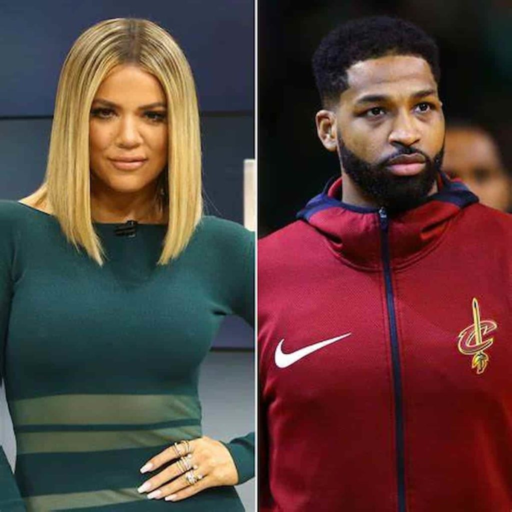 Khloe Kardashian and Tristan Thompson