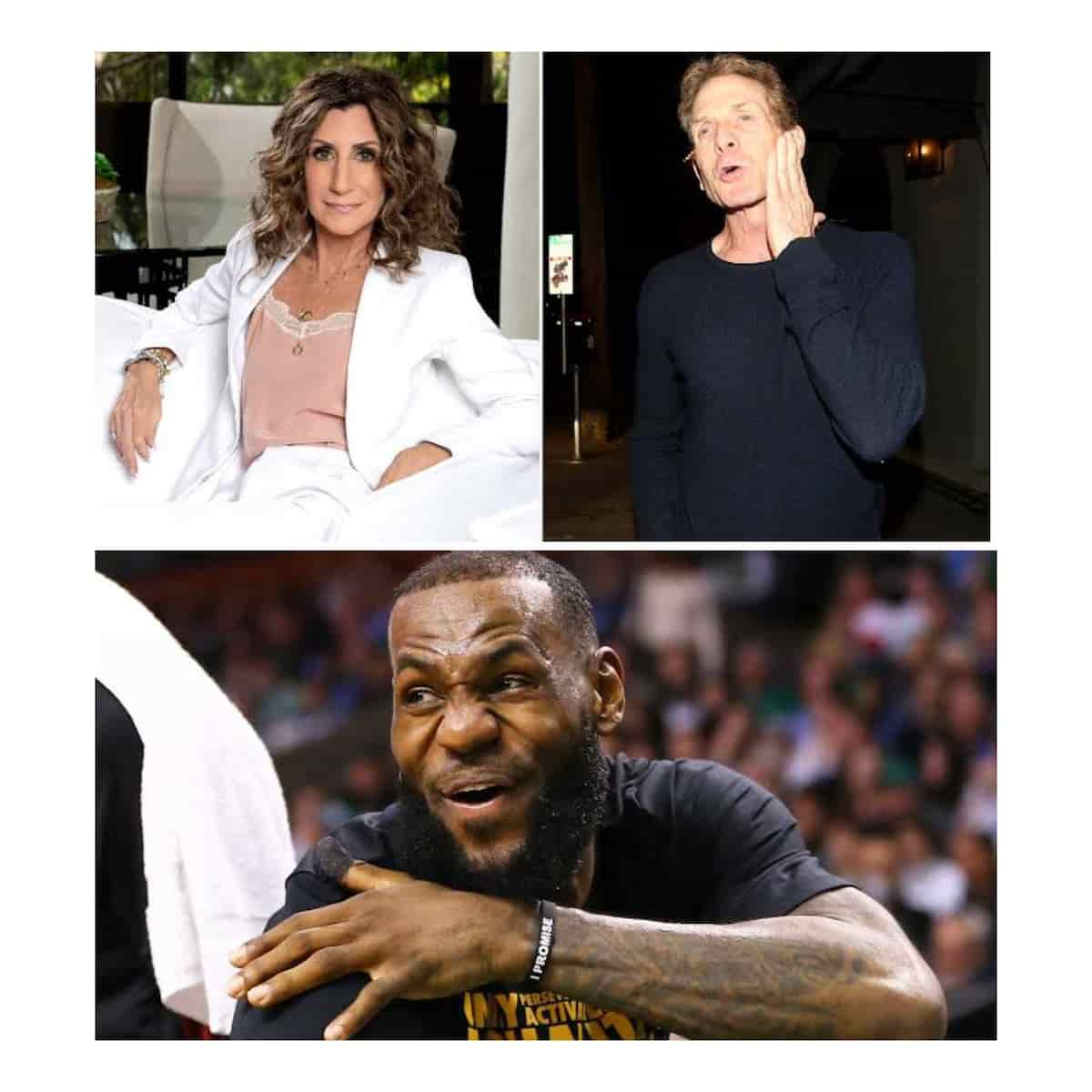 “I’m sorry, I’ll admit it… I don’t have a hatred for him” Skip Bayless’ wife Ernestine says LeBron James is a true role model