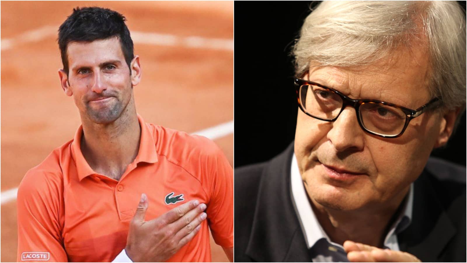 “Novak Djokovic is a symbol of courage and freedom” Italian Art historian praises the Serb for not bowing to the ‘incompetent government’ in Australia