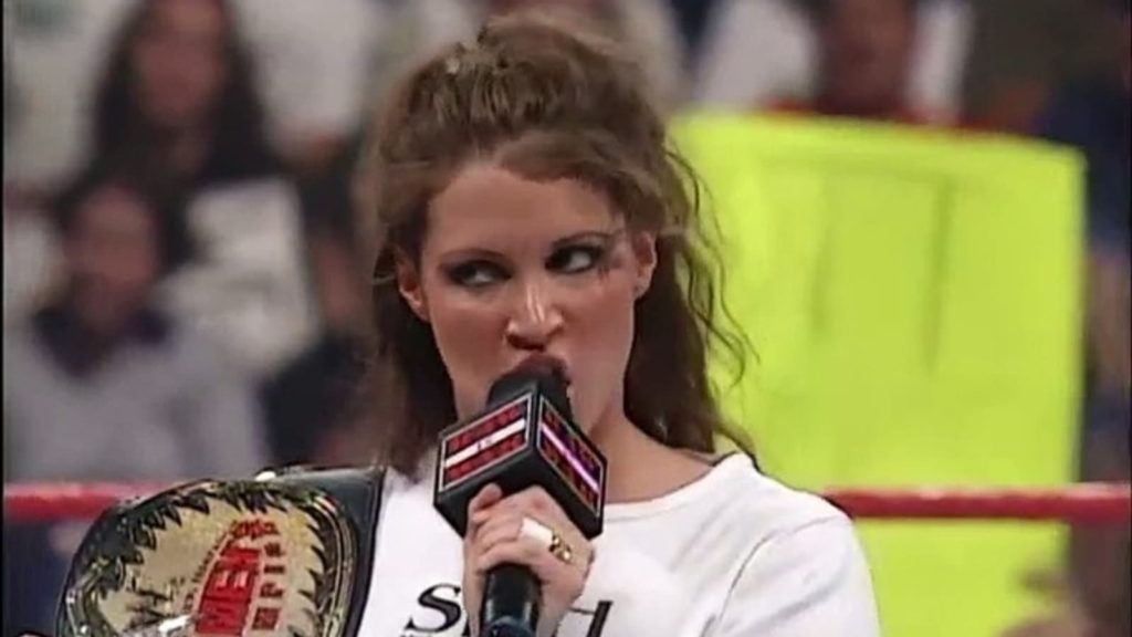 Stephanie McMahon has wrestled occasionally and even won the WWF's women championship during the McMahon-Helmsley Era.