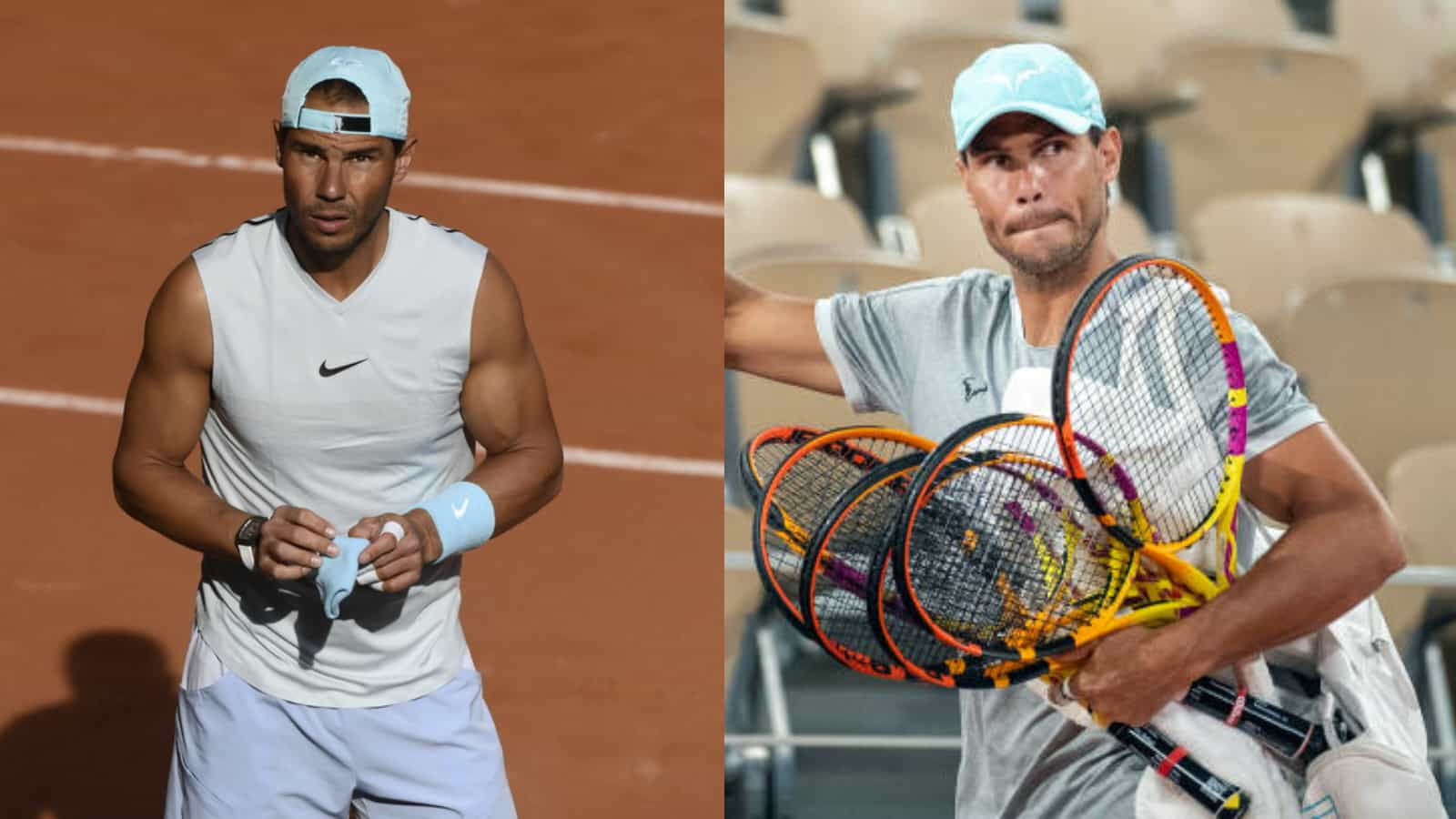 ‘We’re in a Grand Slam, you don’t know what can happen,’ Rafael Nadal ridicules the ‘lopsided’ French Open draw, says he isn’t the favorite ‘at all’ to win the tournament