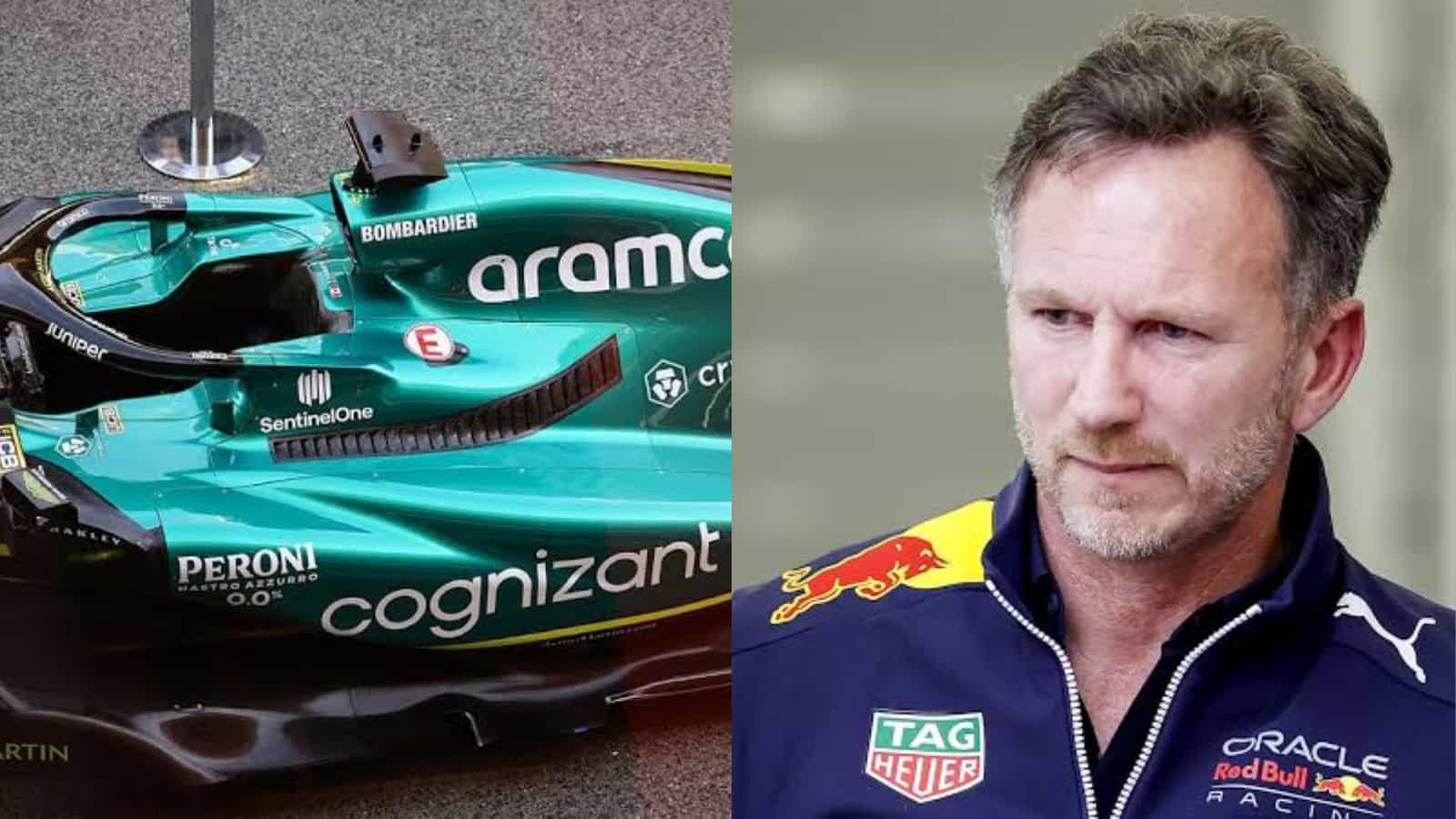 “Absolute sh*thousery,” Christian Horner and team mock Aston Martin by consuming ‘green colored’ Red Bull