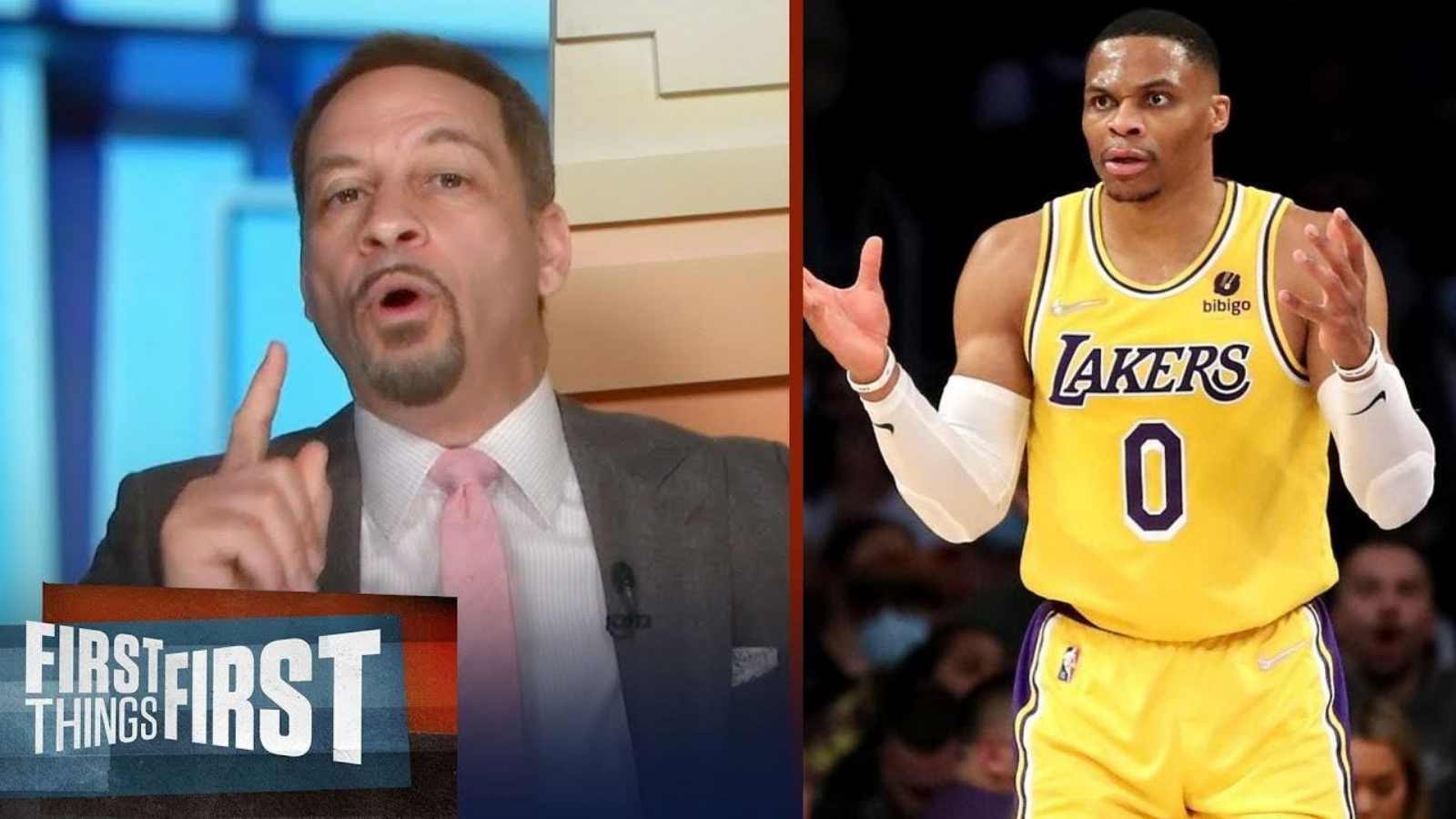 “It tells you about their basketball acumen” Chris Broussard  believes the Lakers intentionally leaked news of Russell Westbrook  staying for another year