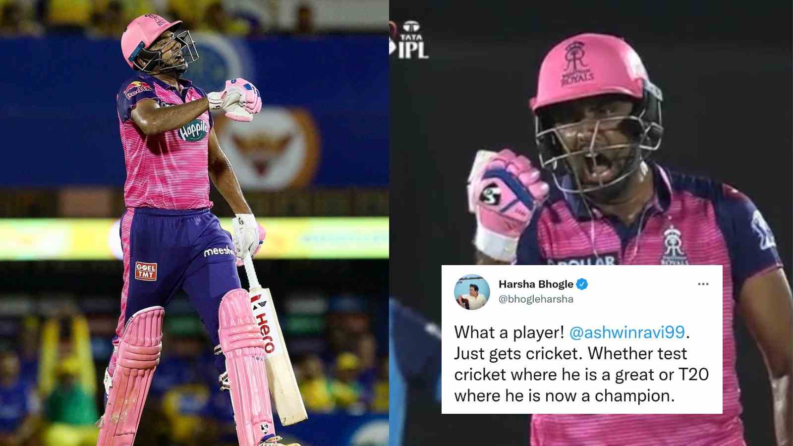 “Aging like fine wine”- Twitter praises Ravichandran Ashwin’s brilliant cameo as RR beat CSK