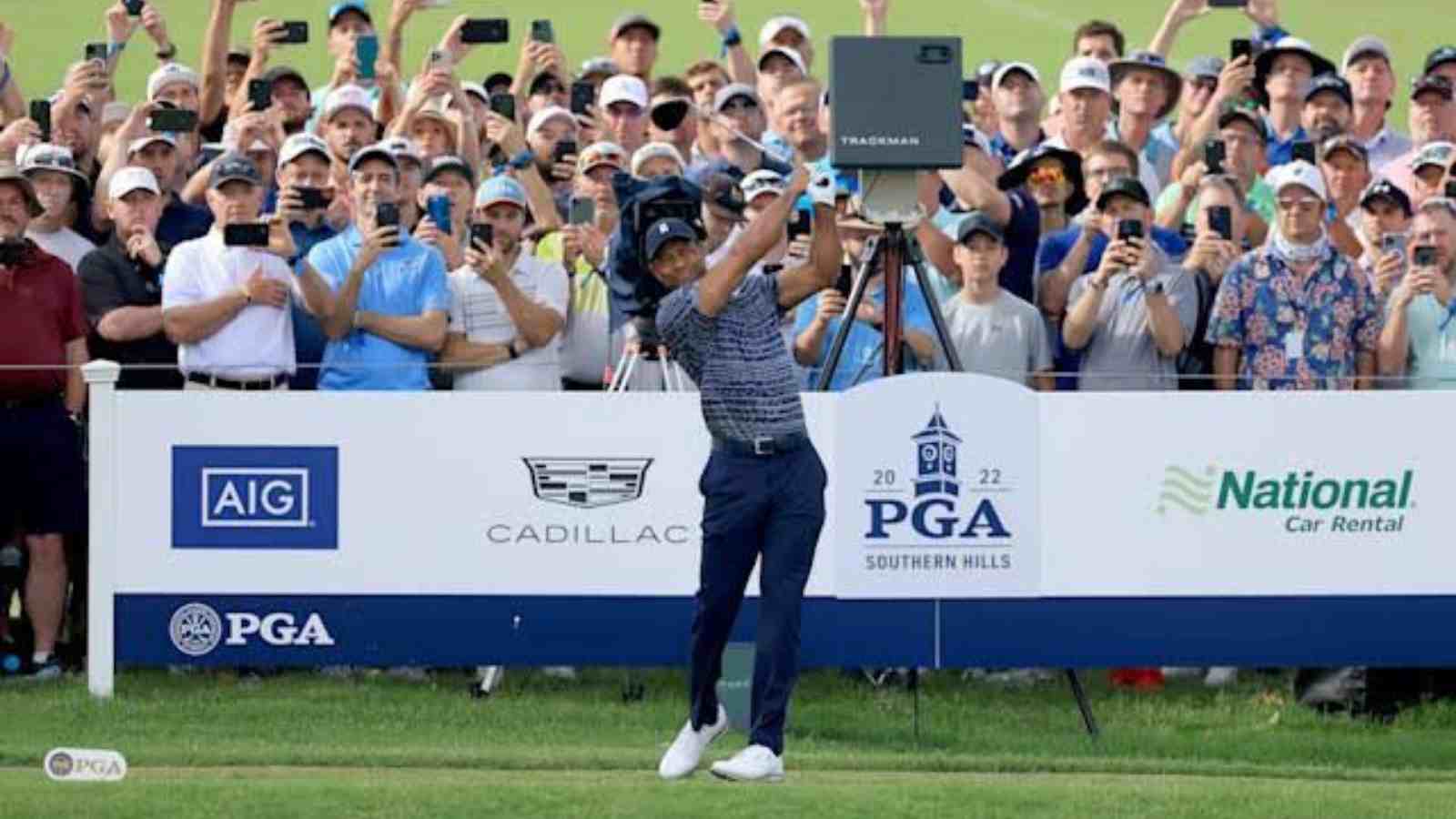 “The mission is to win this thing somehow”: Tiger Woods battles through pain to make another cut at 2022 PGA Championship