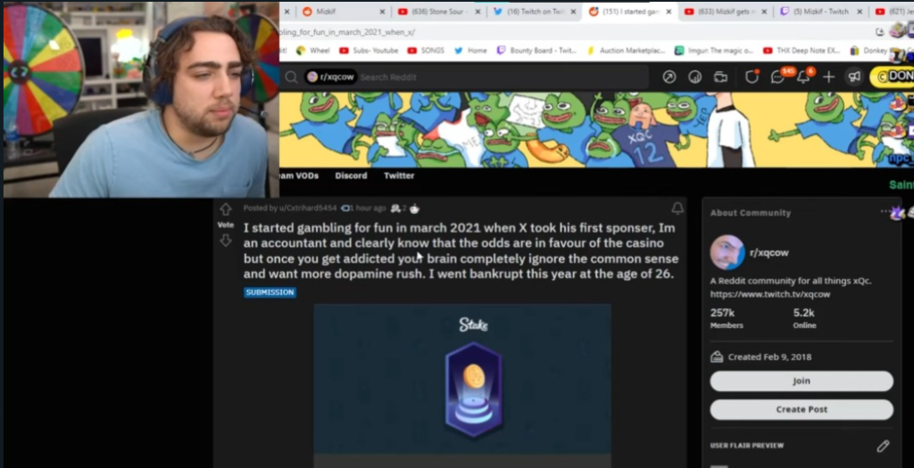 Mizkif xQc subreddit
