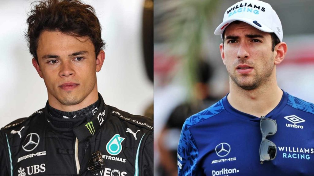 Nyck de Vries and Nicholas Latifi