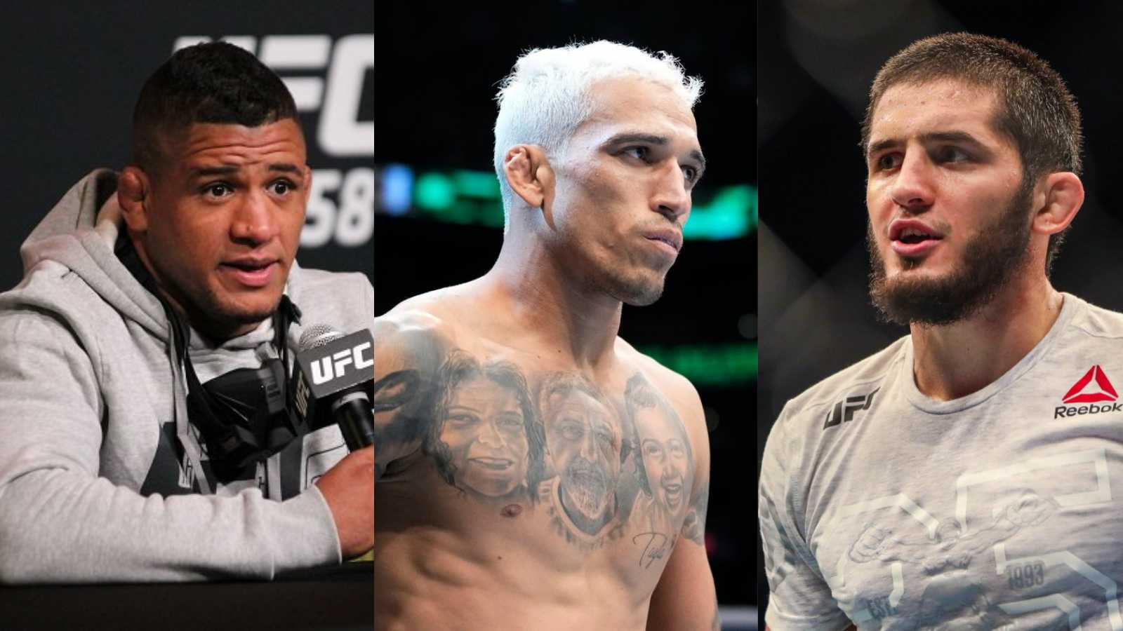 “He’s huge” – Gilbert Burns makes his prediction for much-anticipated Charles Oliveira vs Islam Makhachev title fight