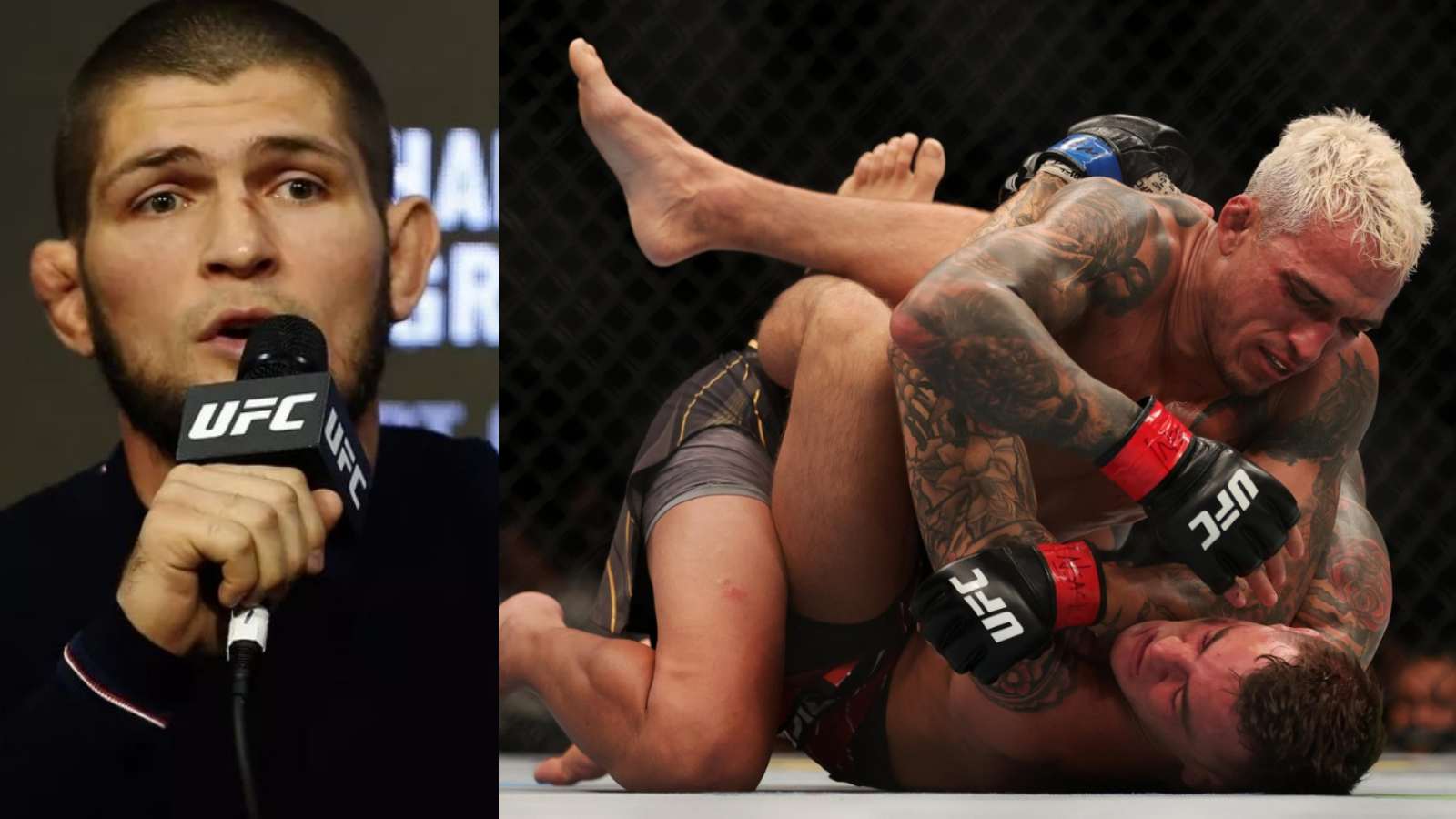 “He don’t have ground game” – Khabib Nurmagomedov gives shocking remark on Charles Oliveira’s skills