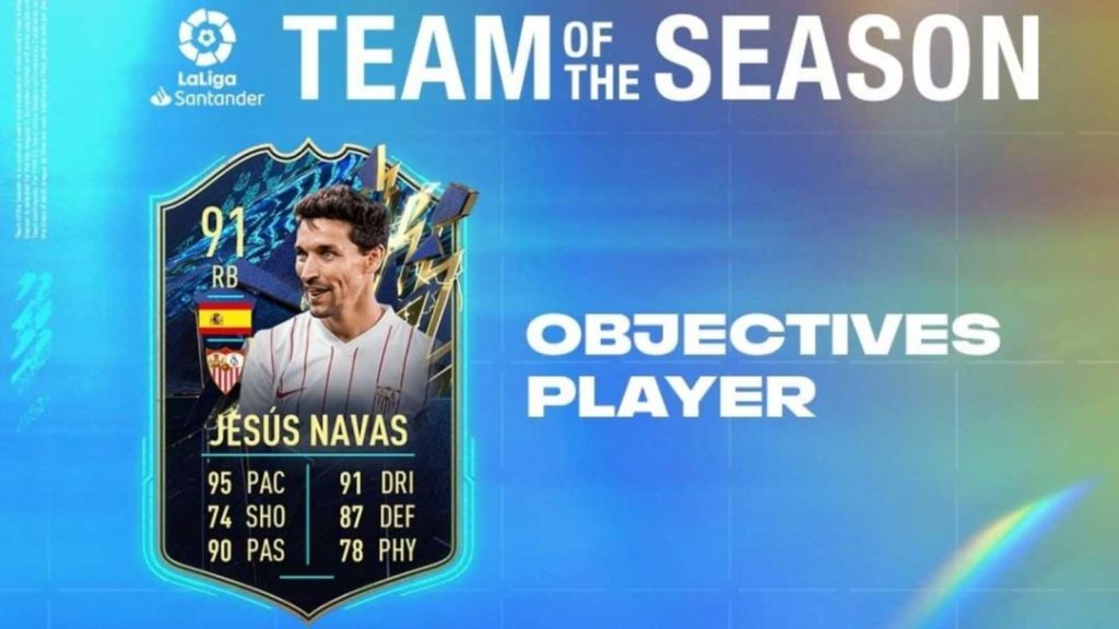 Jesus Navas FIFA 22 TOTS