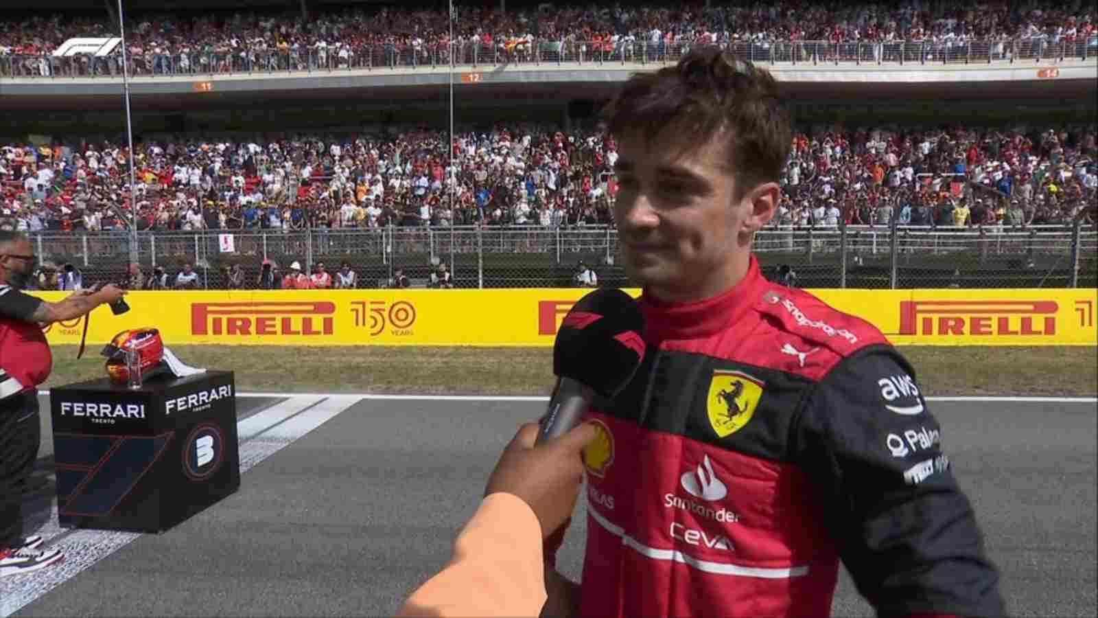 “I made it stick,” Charles Leclerc delivers under pressure to claim pole position in Barcelona