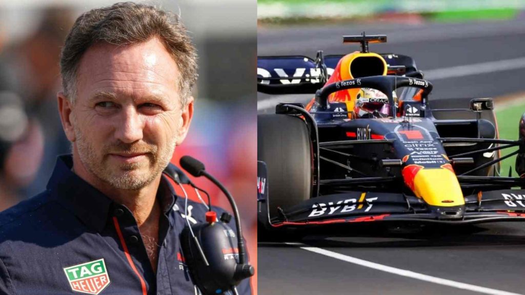 Christian Horner and Red Bull's RB18