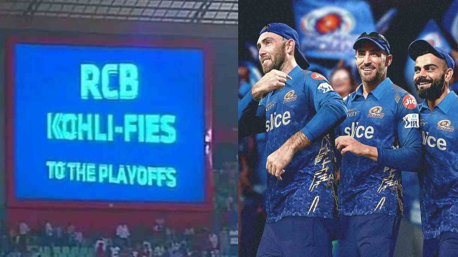 “The hero of RCB”- Fans react as RCB qualifies for playoffs after MI beat DC following Tim David’s scary show