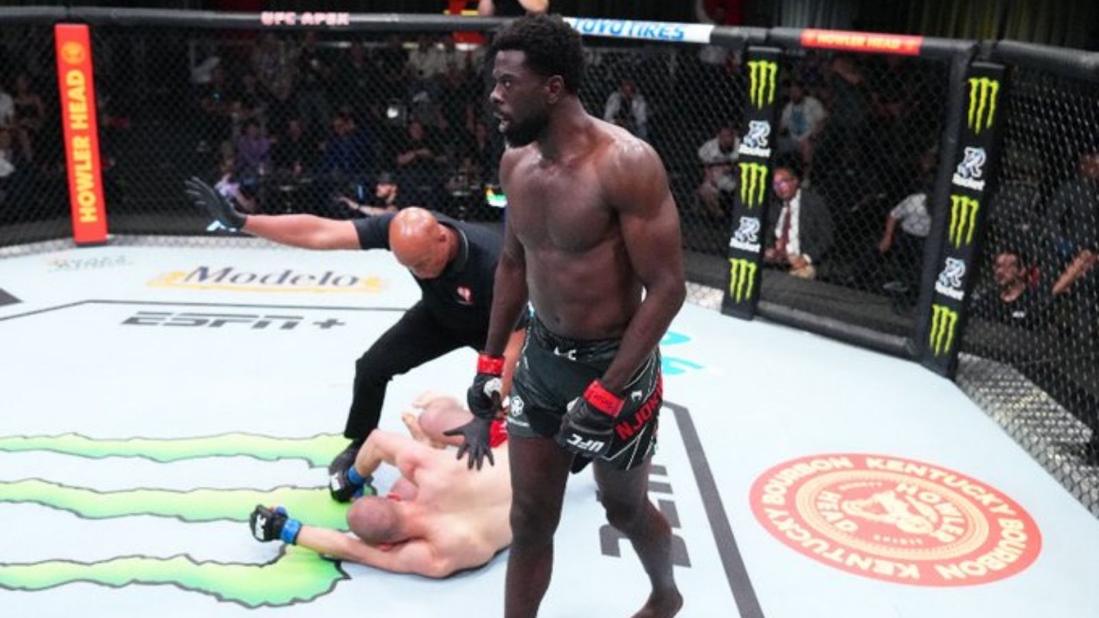 Watch: Chidi Njokuani delivers a spectacular knockout finish over Dusko Todorovic at UFC Vegas 55