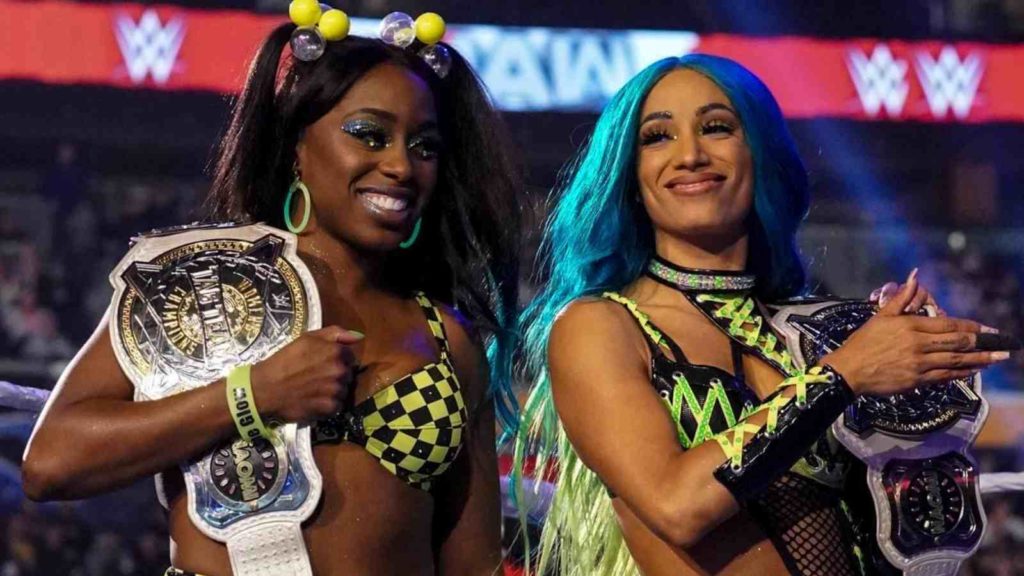 Sasha Banks and Naomi were indefinitely suspended from WWE recently