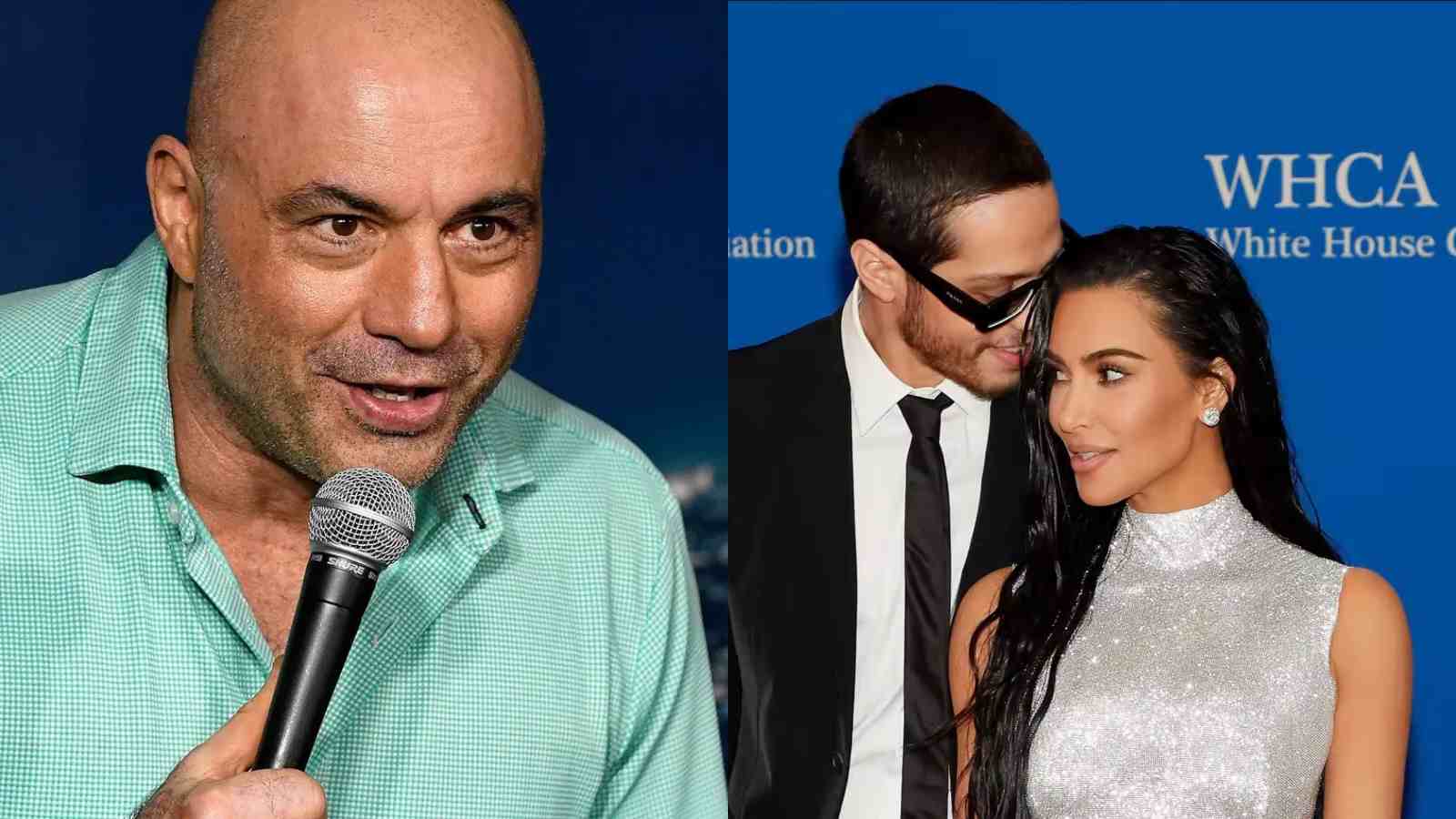 “Slinging d*ck like nobody’s ever lived” – Joe Rogan hilarious rant on Pete Davidson hooking up with Kim Kardashian