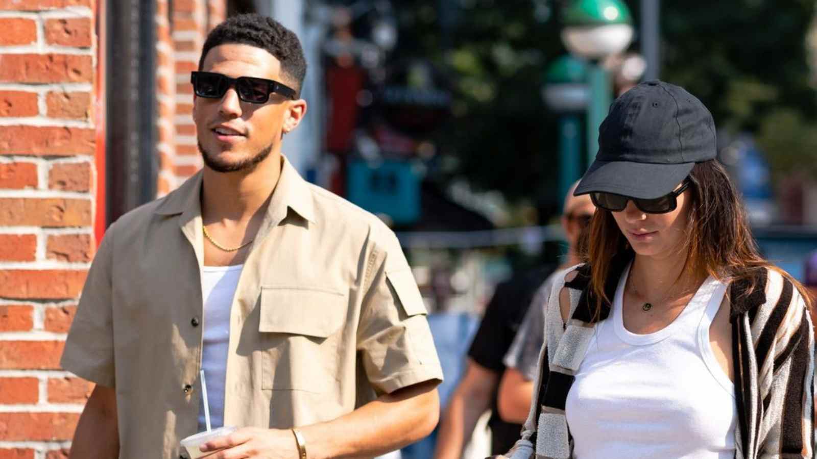 Devin Booker squashes all rumors of a breakup after he joins walks with Kendall Jenner hand-in-hand in Italy