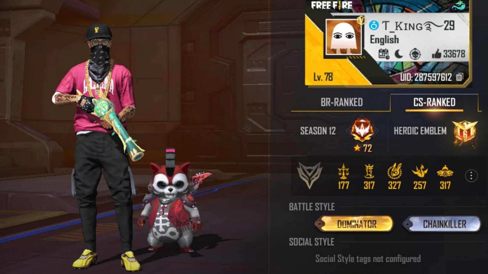 Gaming Tamizhan Free Fire MAX ID, K/D Ratio, Headshot Rate, YouTube Channel, Monthly Income, And More For May 2022