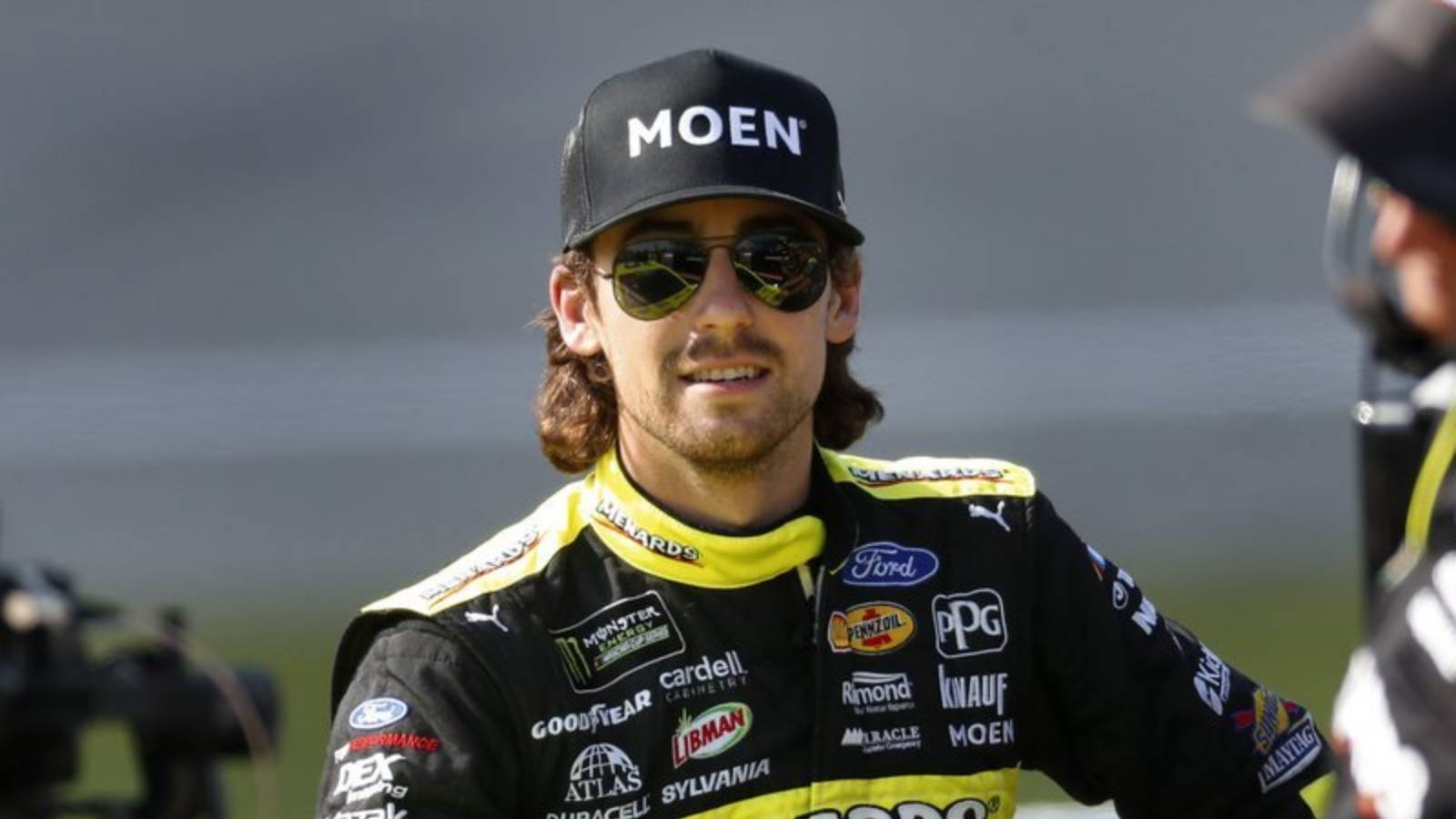 “Hopefully, we can get the win and not have to worry about it” Ryan Blaney on “realizing that you’re still points racing Martin Truex Jr.” for playoff