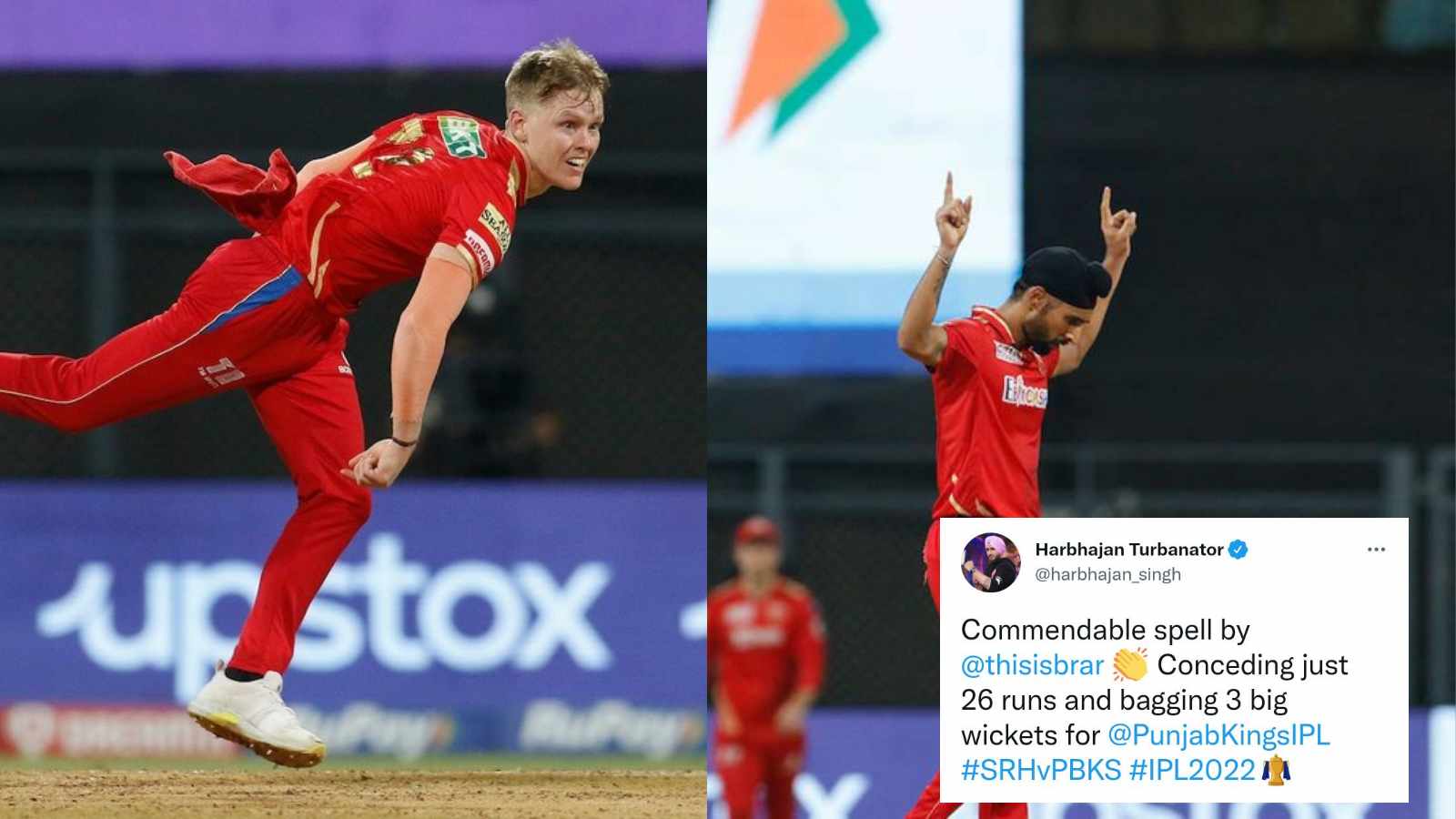 “Brar di outstanding spell”- Twitter reacts as Punjab’s Harpreet Brar, Nathan Ellis’ 3-fer restrict Hyderabad to 157