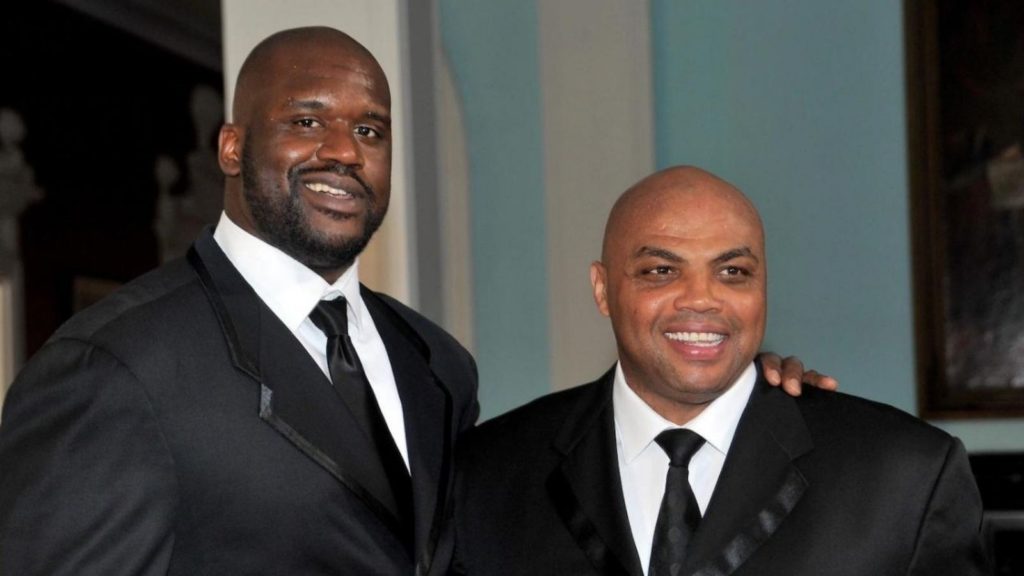 Shaquille O'Neal and Charles Barkley