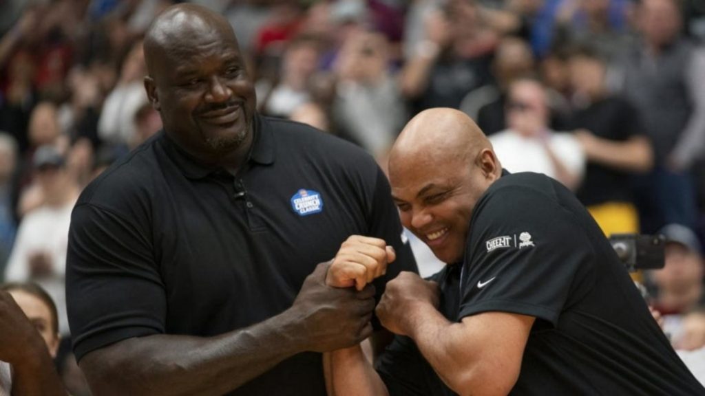 good Buddies Shaquille O'Neal and Charles Barkley