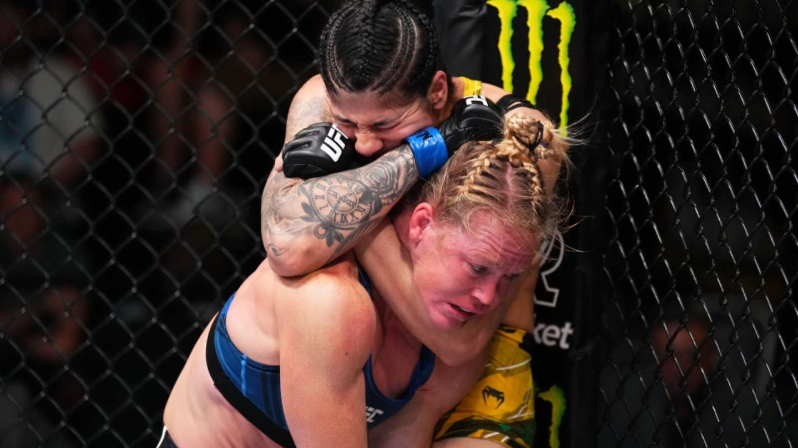 “I felt pretty good about it” – Ketlen Vieira affirms she felt ‘light tap’ from Holly Holm in controversial fight at UFC Vegas 55