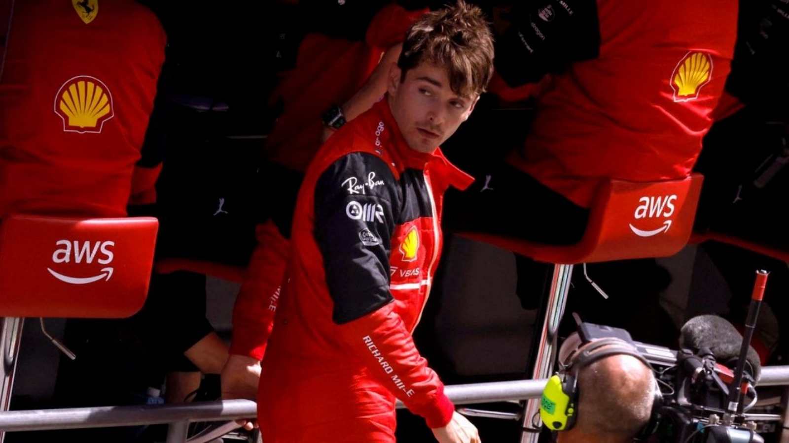 Ferrari reports problems with Charles Leclerc’s car in Spain that “cannot be repaired”