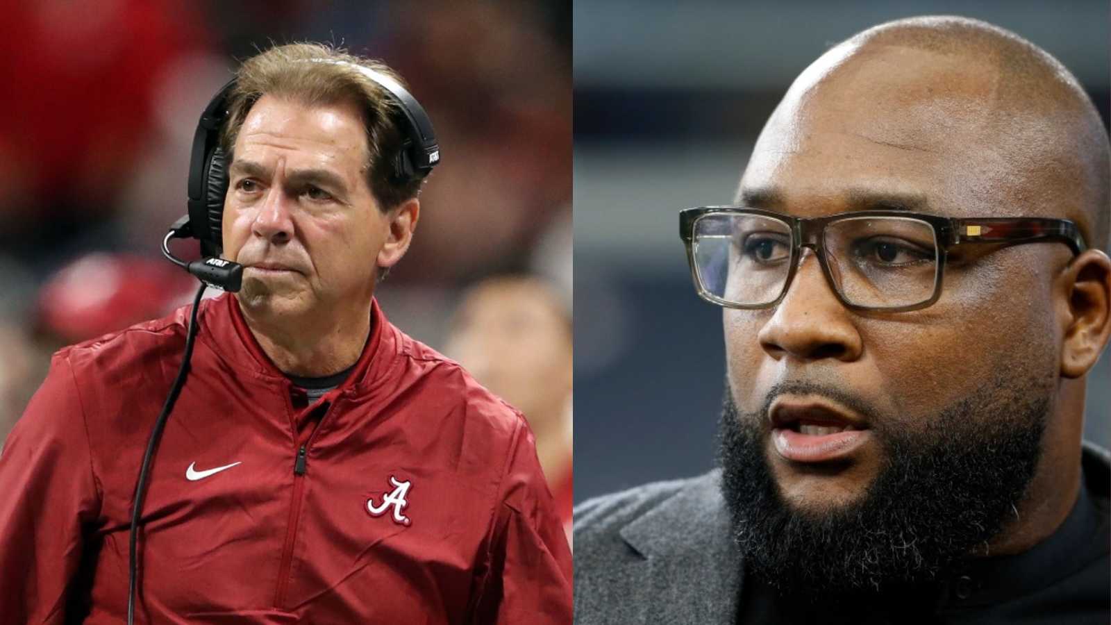 “This was BAD, it was totally tasteless”: Marcus Spears rips into his former coach Nick Saban over his comments last week