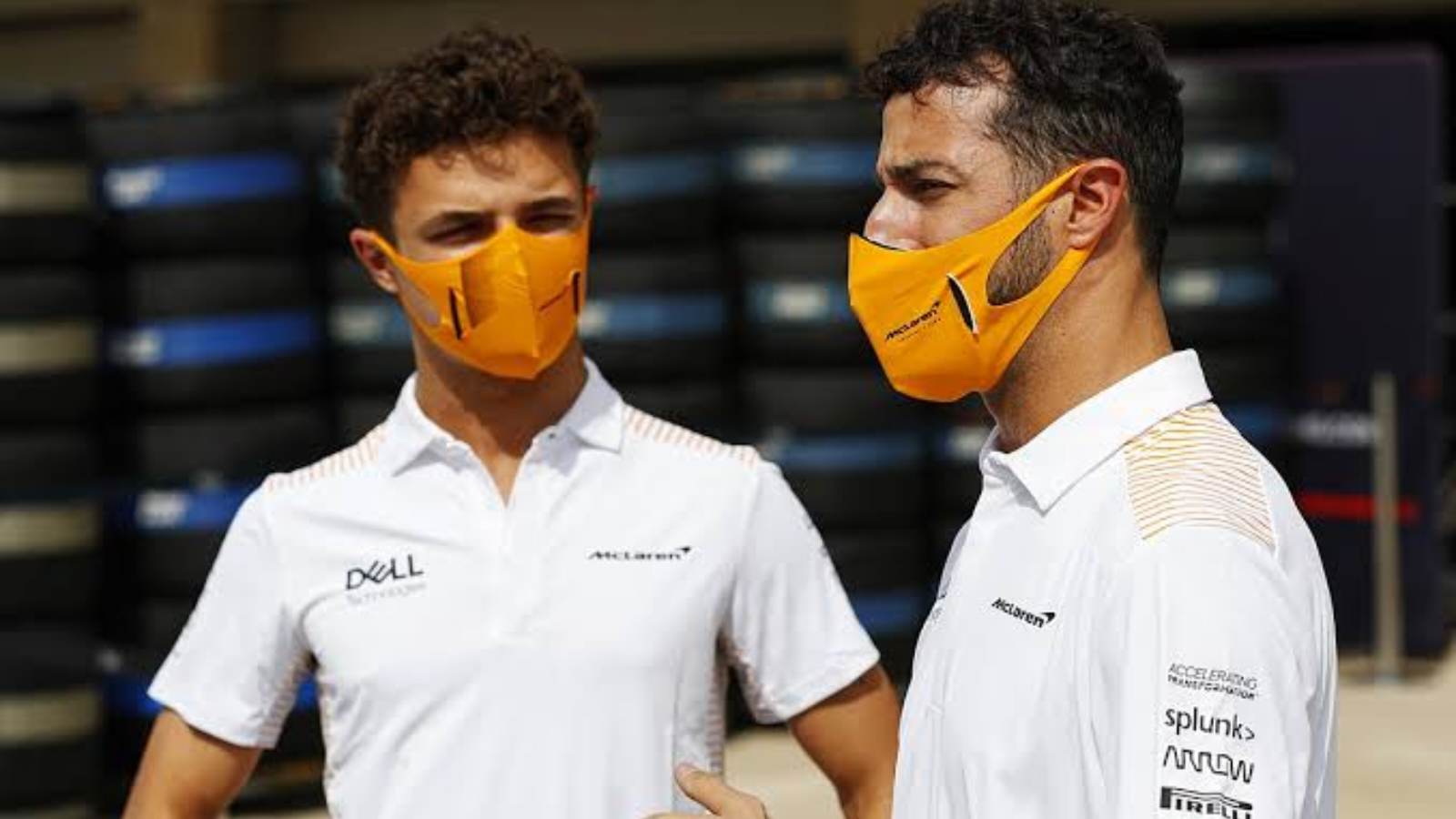 Lando Norris and Daniel Ricciardo