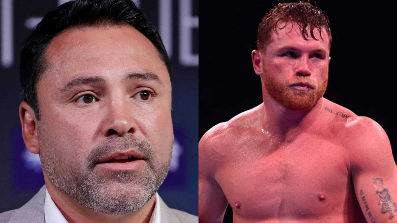 “Why criticize a guy for trying to be great”- Eddie Hearn reacts to Oscar De La Hoya criticizing Canelo Alvarez for fighting Dmitry Bivol