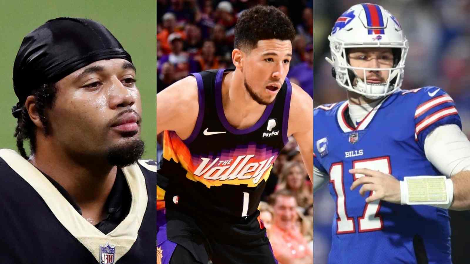 Josh Allen, Devin Booker, and Marshon Lattimore have secured the bag and a spot on the  highest-paid athletes under 25 list