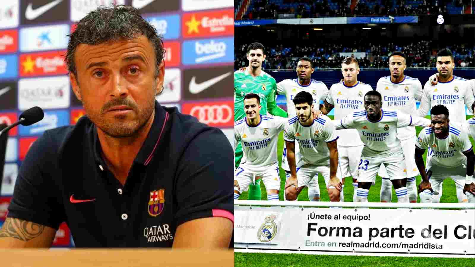 Former Barcelona manager Luis Enrique wants Real Madrid to win the Champions League 2021-22 title