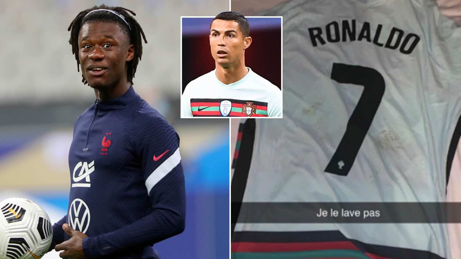 “I won’t wash it”: When Real Madrid’s Eduardo Camavinga showed off Cristiano Ronaldo’s jersey on Snapchat