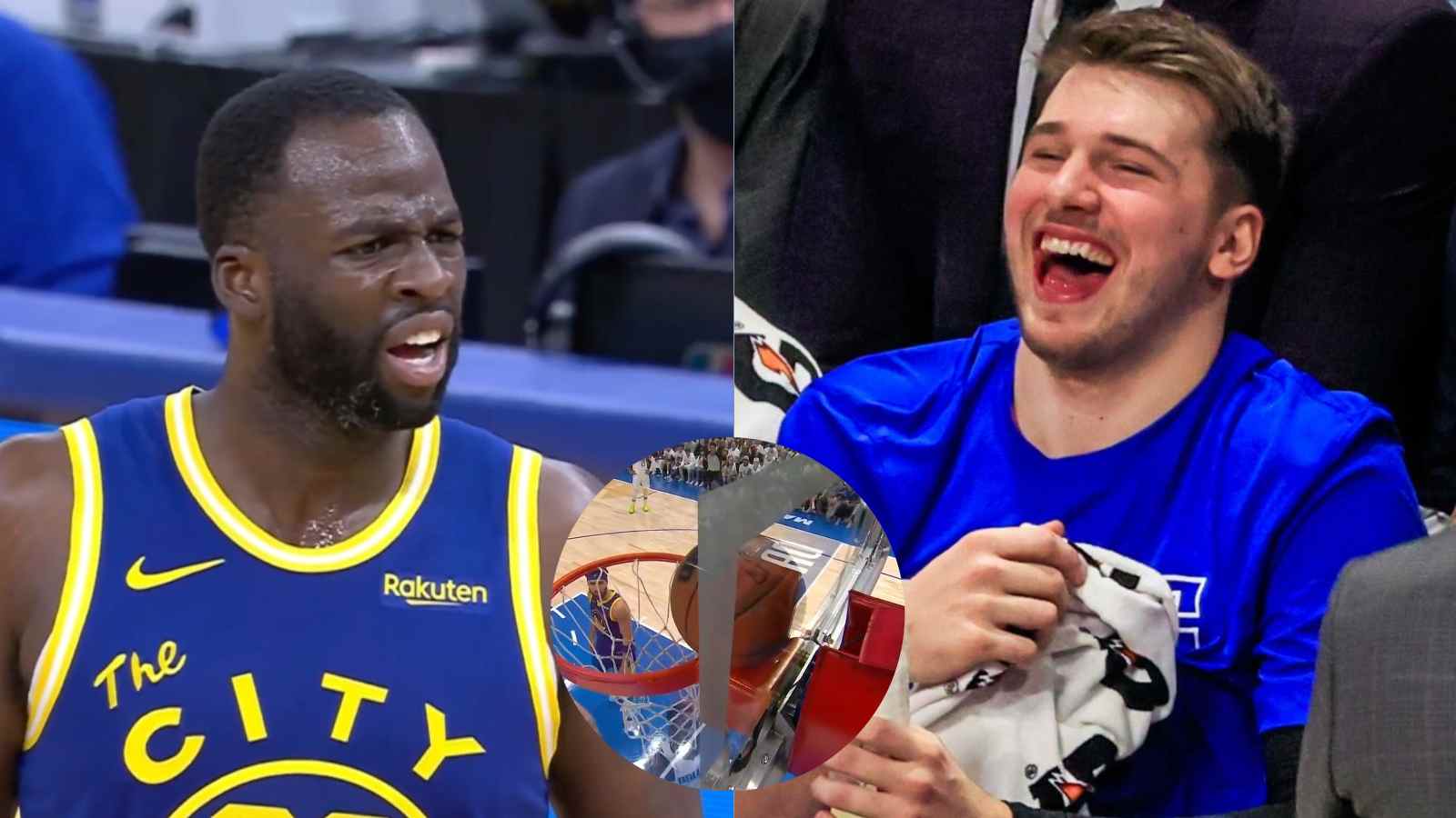 “He is so bad” Entire Mavs bench troll Draymond Green after he does the unthinkable from the free-throw line