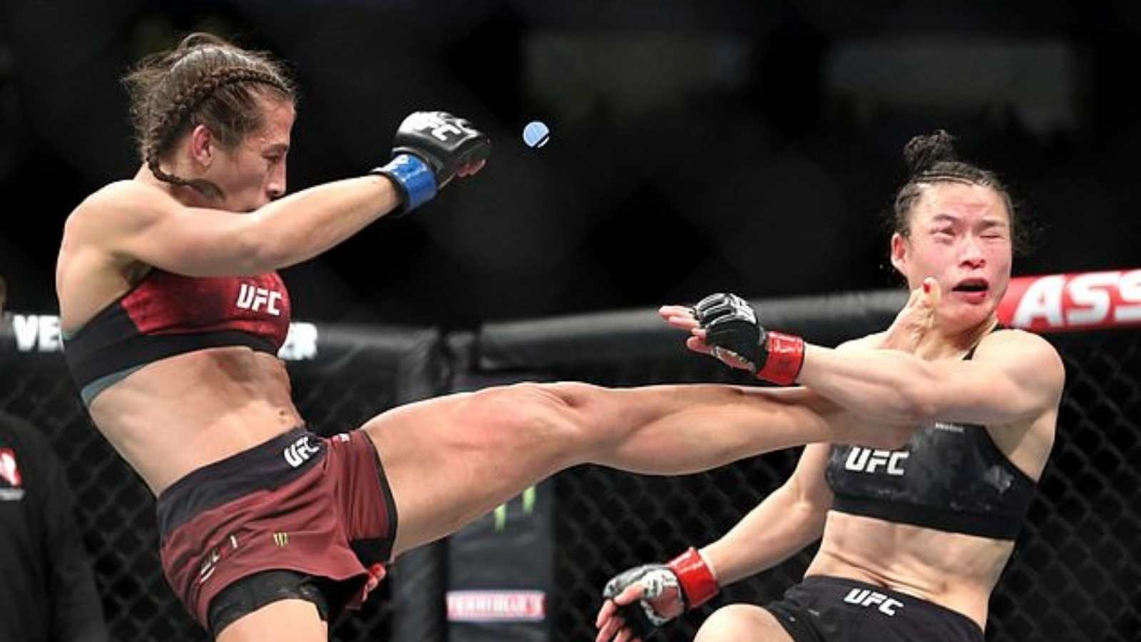 “She was the champ at that time”- Joanna Jedrzejczyk  believes ‘championship status’ swayed the decision in Zhang Weili’s favor during their last fight