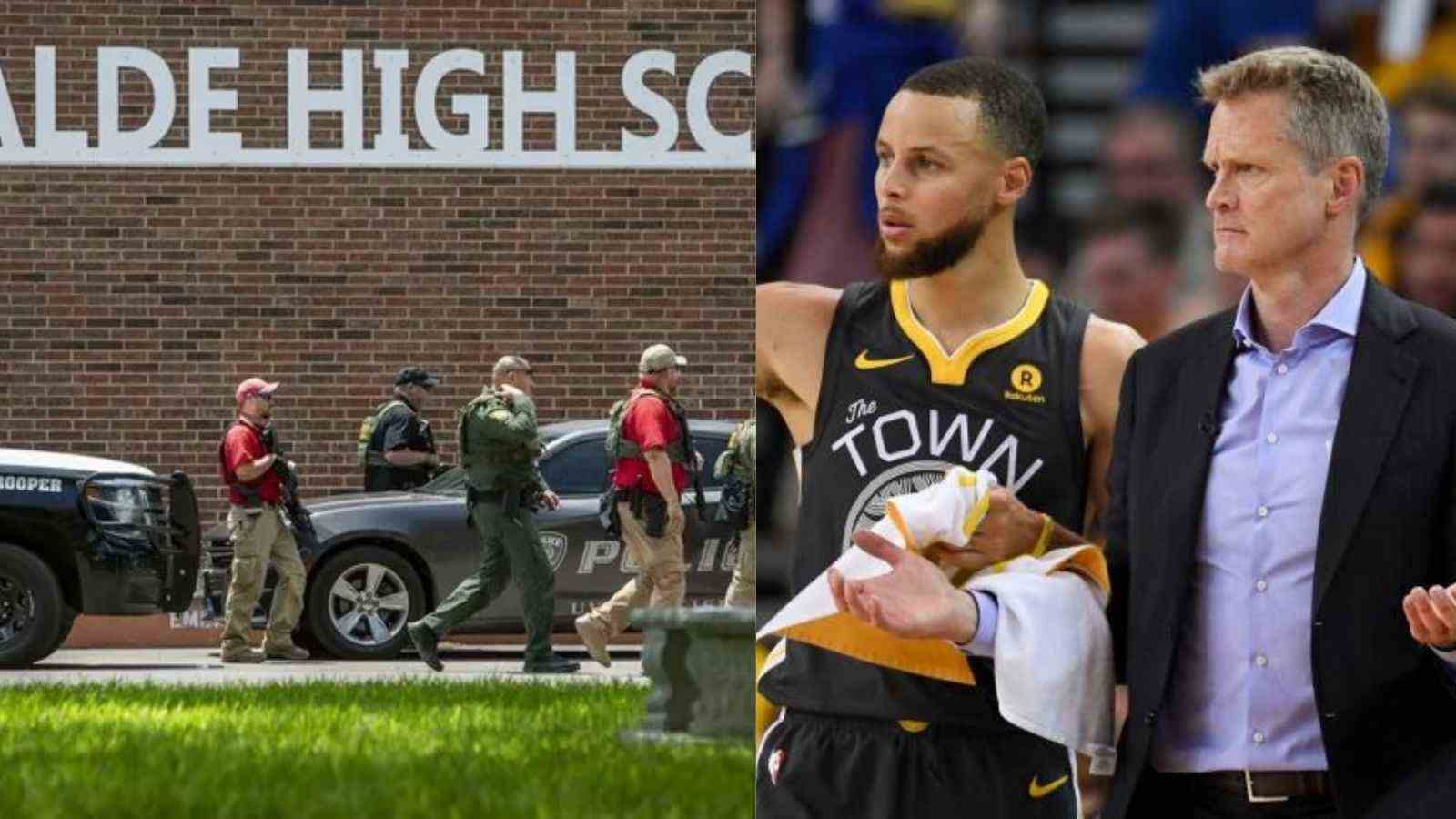 “I’ve got kids, I drop them off to school every day,” Stephen Curry echoes Steve Kerr’s thoughts on gun control after horrifying Texas school shooting prior to Game 4