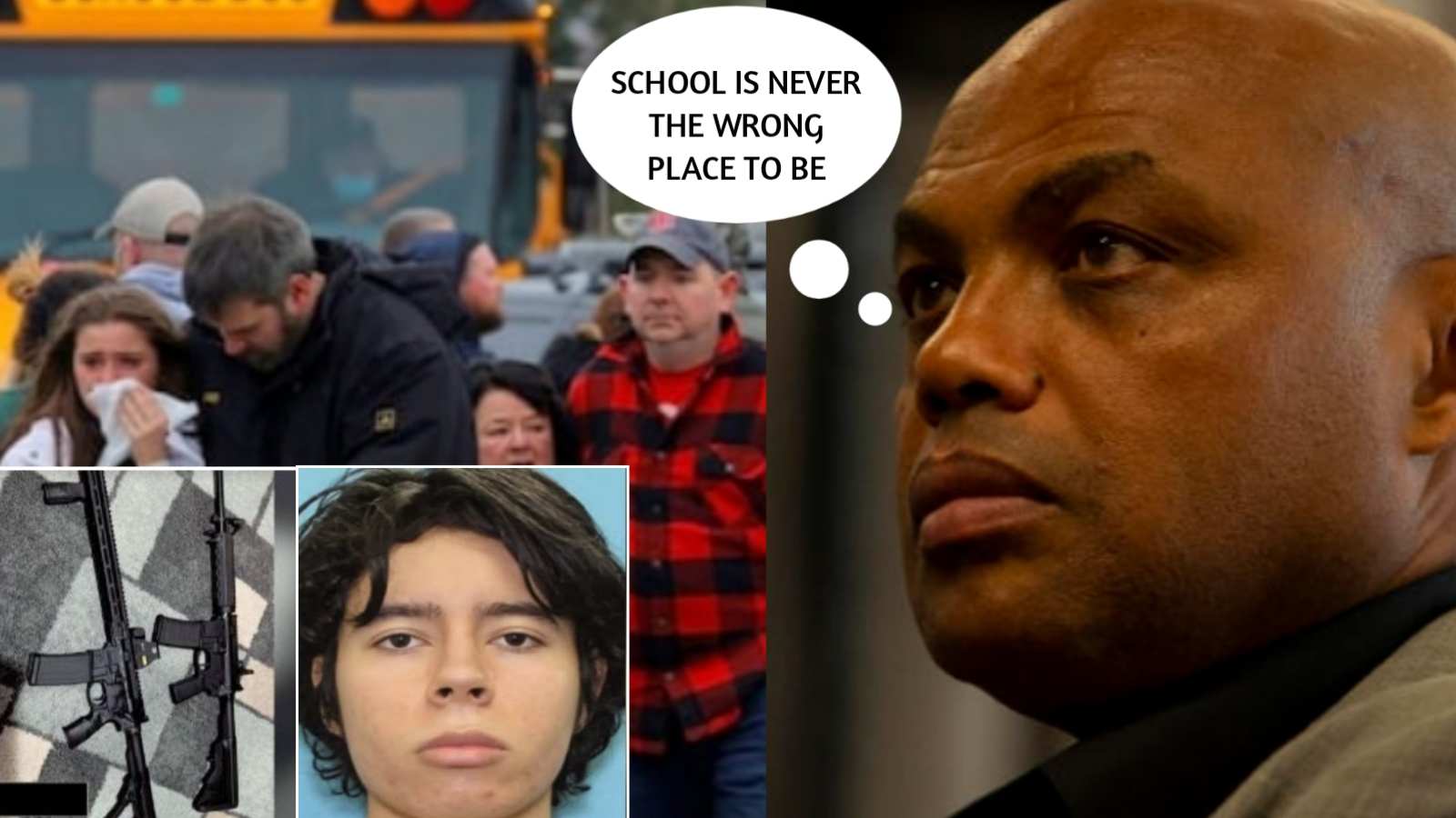 “Just a sad day for the country” Charles Barkley lashes out at US Political System after horrifying Texas school shooting