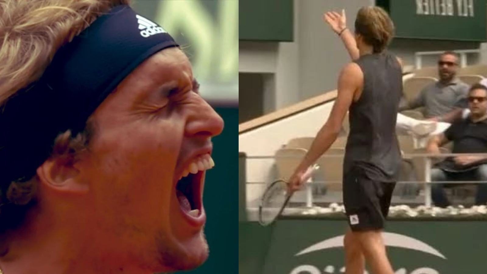 WATCH: “The absolute worst”- Frustrated Alexander Zverev shouts at his camp, gets booed by the audience heavily