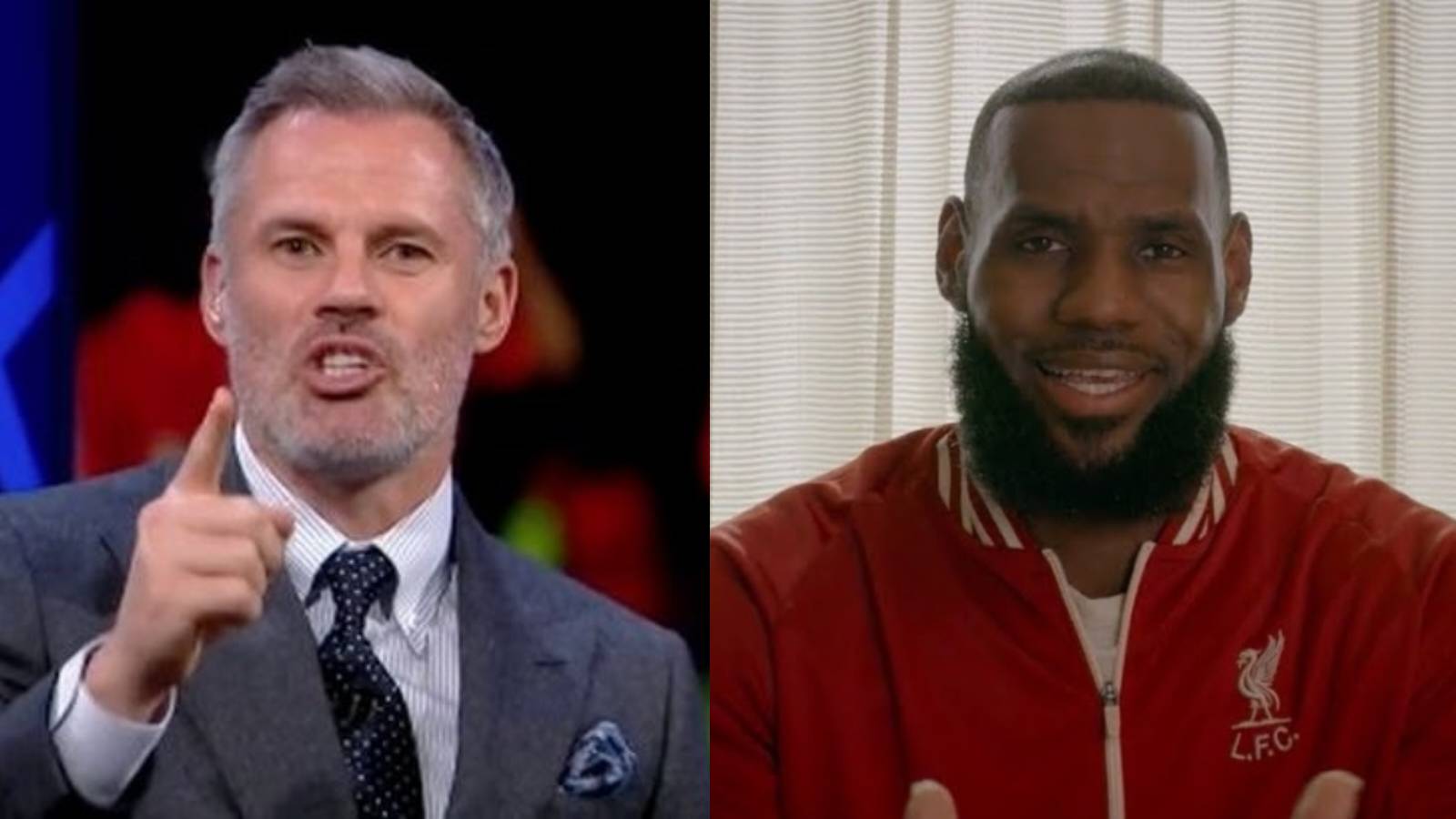 “LeBron James can still celebrate a championship this season!” Jamie Carragher trolls Lakers star while inviting him for CL Final on May 29