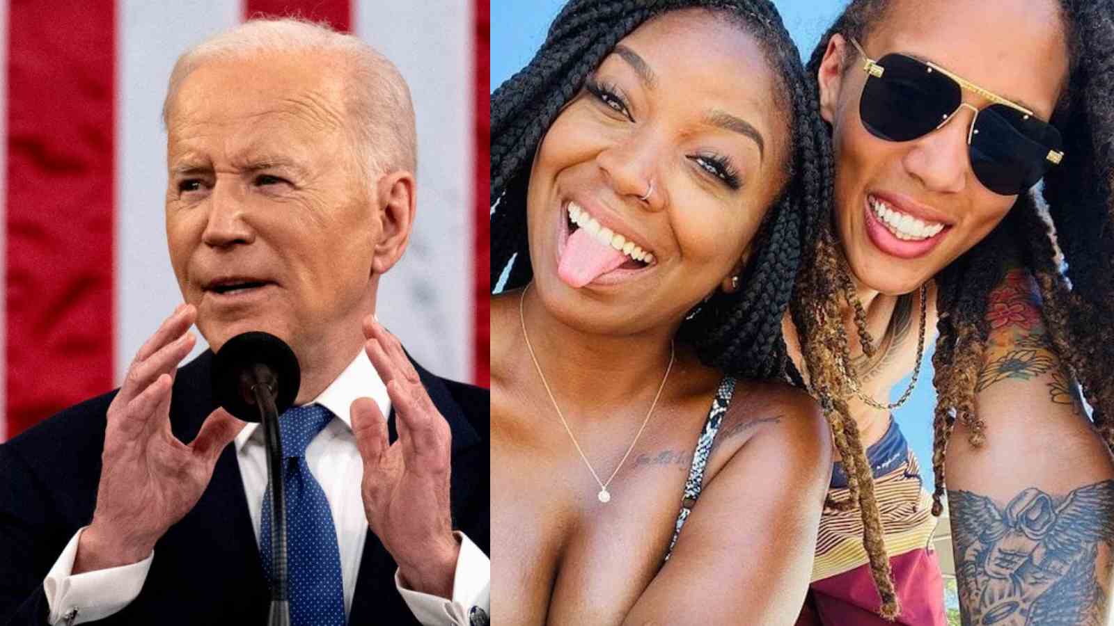 “I want you to use your power” Brittney Griner’s wife Cherelle reaches out to President Biden to push for the WNBA star’s release