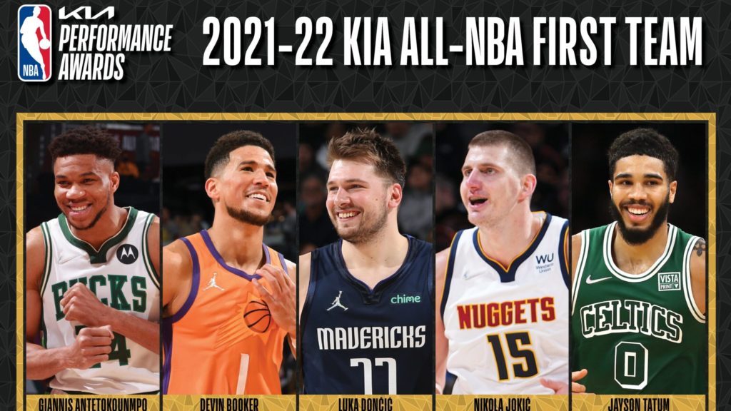 All NBA 1st team 2022