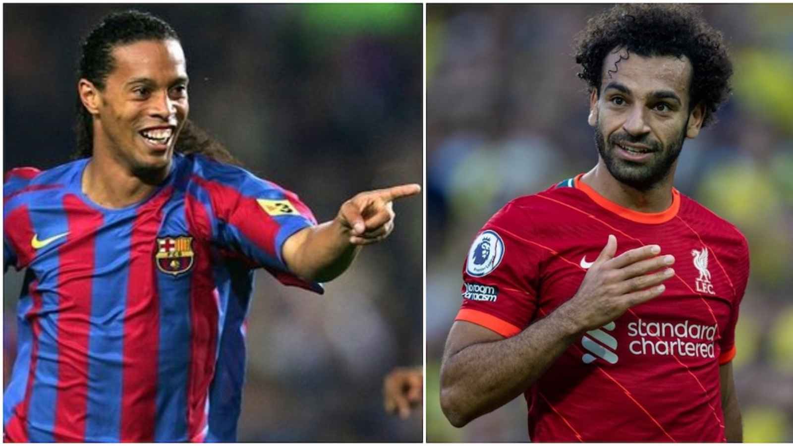 “The best player in the world”- Ronaldinho expresses his desire to play alongside Mohamed Salah