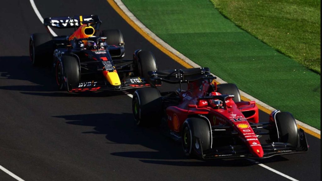 Ferrari and Red Bull